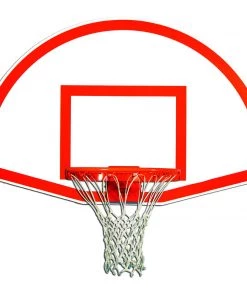 Steel And Aluminum Backboards Gared Rust-Resistant Fan-Shape Marked Aluminum Basketball Backboard