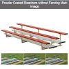 Athletic Connection 2-3 Row Powder Coated Aluminum Bleachers