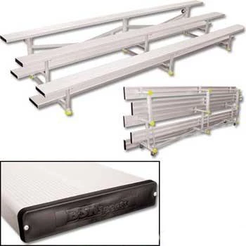 Athletic Connection 2-4 Row Portable Tip N' Roll Aluminum Bleachers 5 Athletic Connection 2-4 Row Portable Tip N' Roll Aluminum Bleachers