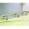 JayPro 2 Row 7½' Tip & Roll Portable Aluminum Bleacher 1 JayPro 2 Row 7½' Tip & Roll Portable Aluminum Bleacher