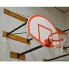 Wall And Mount Basketball Goal System Gared Direct Mount Stationary Wall Mount Package With Steel Board, 4' - 6' Length