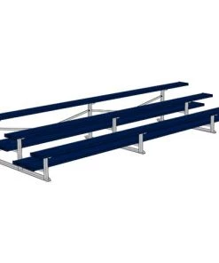 JayPro 3 Row 15' All Aluminum Preferred Bleacher Bleachers