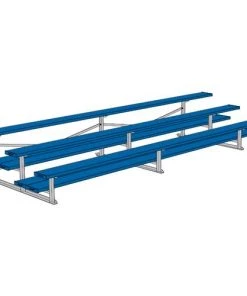 JayPro 3 Row 15' All Aluminum Preferred Bleacher Bleachers