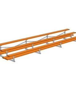 JayPro 3 Row 21' All Aluminum Preferred Bleacher