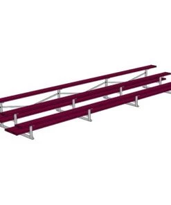 JayPro 3 Row 21' All Aluminum Preferred Bleacher