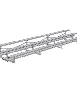 JayPro 3 Row 21' All Aluminum Preferred Bleacher