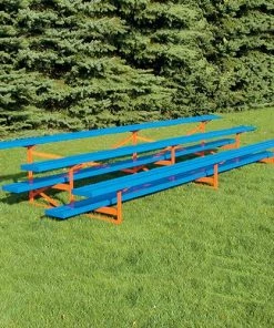 JayPro 3 Row 27' All Aluminum Standard Bleacher Bleachers