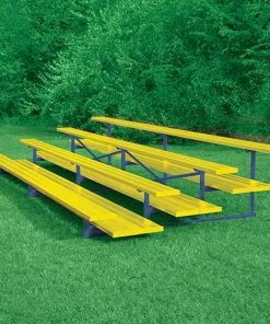 JayPro 4 Row 15' All Aluminum Preferred Bleacher Bleachers
