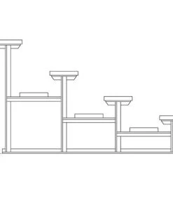 JayPro Bleachers 4 Row 21' All Aluminum Preferred Bleacher