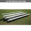 Athletic Connection 4 Row Low Rise Aluminum Bleachers