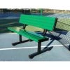Bison Inc. Bleachers 4′ Tennis Player Bench