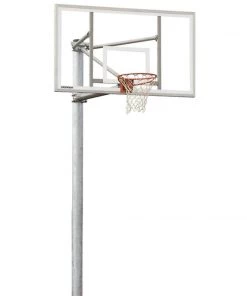 Porter Double Vertical Post Basketball Systems With 6' Extension