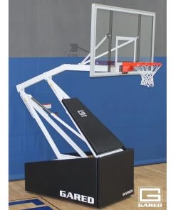Portable Basketball Goal System Gared Hoopmaster C72 Recreational Portable Basketball Backstop