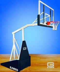Gared Hoopmaster LT Portable Basketball Backstop Portable Basketball Goal System
