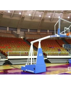 Gared Hoopmaster Portable Basketball Backstop, 5' Boom Portable Basketball Goal System