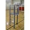 Volleyball Referee Platforms Bison Inc. Adjustable Height Clamp-on Volleyball Officials Platform With Padding