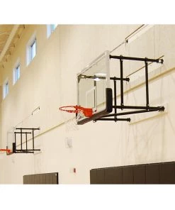 Gared Corner Mount Side-Fold Wall Mount Package With Glass Board, 4' - 6' Length