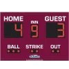 Athletic Connection Scoreboards Everbrite Baseball Scoreboard 4 X 6 2 Athletic Connection Scoreboards Everbrite Baseball Scoreboard 4 X 6