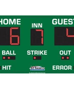Athletic Connection Everbrite Baseball Scoreboard 5 X 8