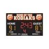 Athletic Connection Scoreboards Everbrite Basketball Scoreboard 3' X 8'