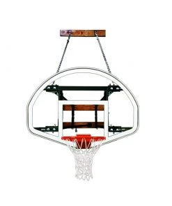 Wall And Mount Basketball Goal System First Team FoldaMount82™ Folding Wall Mount Basketball Goal