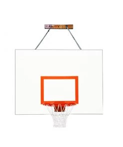 Wall And Mount Basketball Goal System First Team FoldaMount82™ Folding Wall Mount Basketball Goal