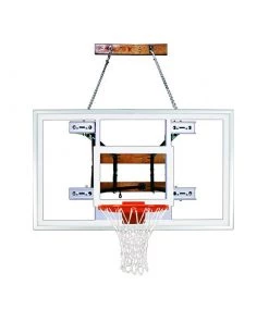 Wall And Mount Basketball Goal System First Team FoldaMount82™ Folding Wall Mount Basketball Goal