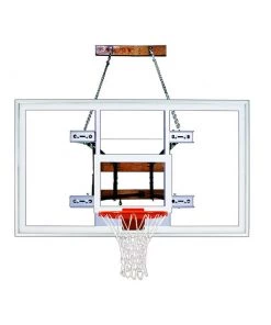 Wall And Mount Basketball Goal System First Team FoldaMount82™ Folding Wall Mount Basketball Goal