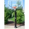 Gared Pro Jam Adjustable Basketball Hoop 42" X 72" Adjustable In-Ground Basketball Goal System