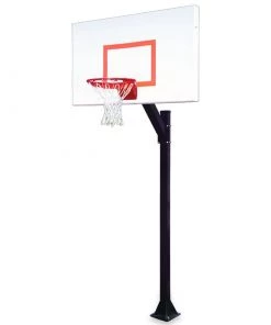 Fixed Height In-Ground Basketball Goal System First Team Legacy™ Fixed Height Basketball Goal
