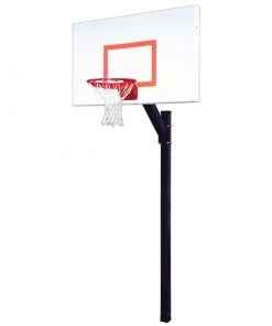 Fixed Height In-Ground Basketball Goal System First Team Legacy™ Fixed Height Basketball Goal