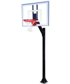 Fixed Height In-Ground Basketball Goal System First Team Legacy™ Fixed Height Basketball Goal