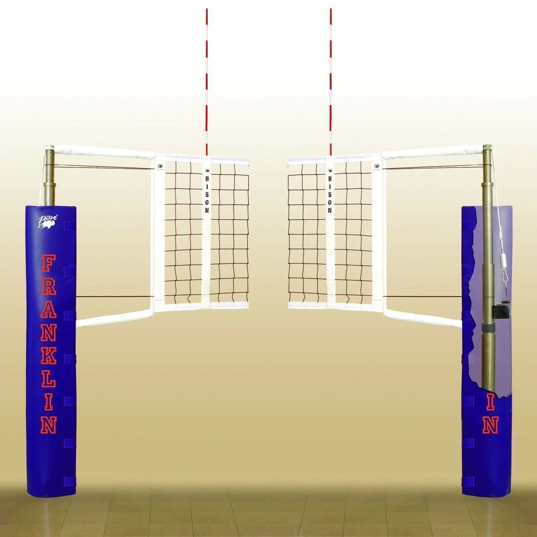 Bison Inc. Bison Magic Self-Storing Volleyball System Volleyball Portable Net Systems 3 Bison Inc. Bison Magic Self-Storing Volleyball System Volleyball Portable Net Systems