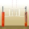 Bison Inc. Volleyball Competition Net Systems Bison Match Point Aluminum System