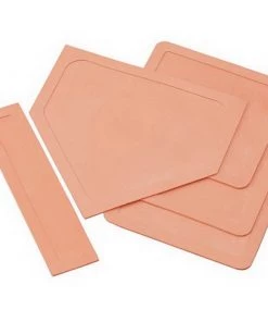 JayPro Baseball Base Set - Rubber Throw Down Style Set Of 5