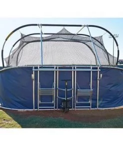 Big Bubba Elite Portable Backstop Hitting Turtle For Baseball Hitting Turtles