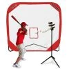 Heater Sports Drop Toss Machines Big League Drop Toss & Spring Away Pop-Up Net