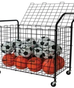 Bison Inc. Basketball Ball Storage Cages And Racks Bison 25-Ball Security Locker