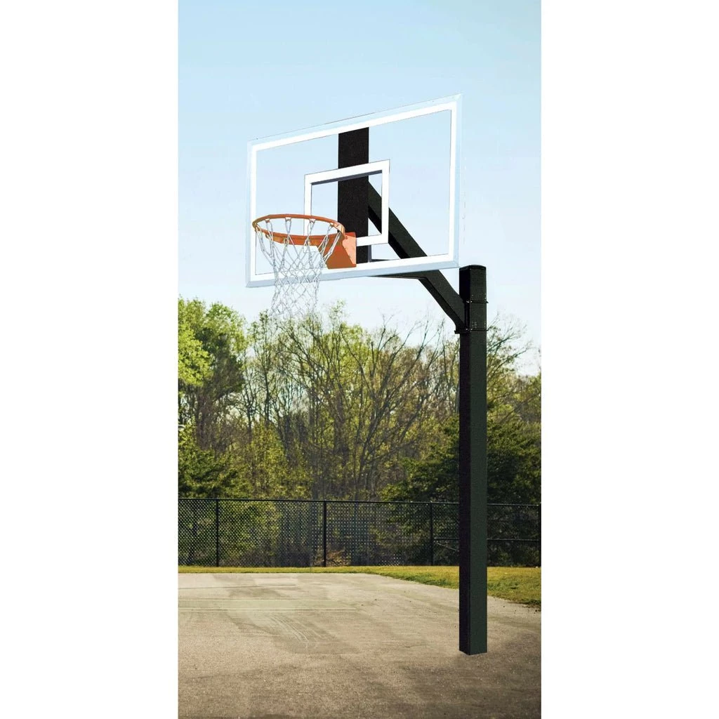 Bison Inc. Fixed Height In-Ground Basketball Goal System Bison 36″ X 60″ Ultimate Jr. Polycarbonate Fixed Height Basketball Hoop 3 Bison Inc. Fixed Height In-Ground Basketball Goal System Bison 36″ X 60″ Ultimate Jr. Polycarbonate Fixed Height Basketball Hoop
