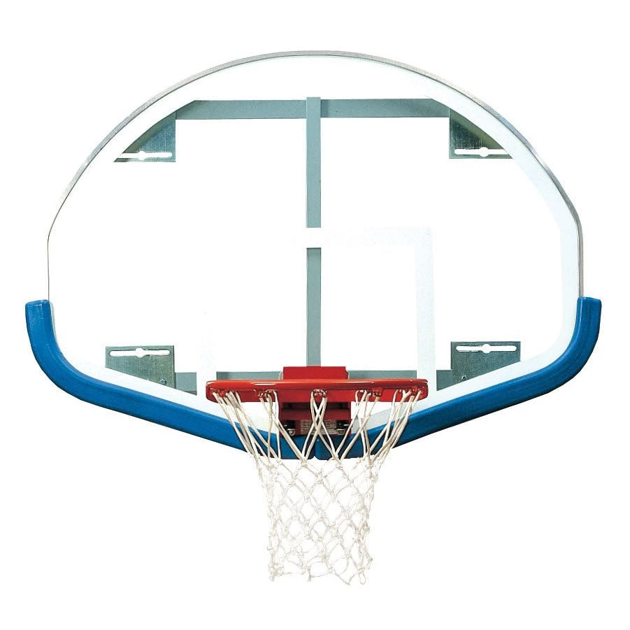 Bison 39″ X 54″ Extended Life Competition Fan-Shaped Glass Backboard BA44XL 3 Bison 39″ X 54″ Extended Life Competition Fan-Shaped Glass Backboard BA44XL