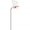 Bison Inc. Bison 4-1/2″ Heavy Duty 42″ X 54″ Polycarbonate Basketball Hoop Fixed Height In-Ground Basketball Goal System