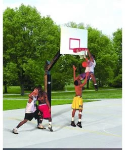 Bison Inc. Bison 42" X 60" Steel Original Ultimate Playground Basketball Hoop