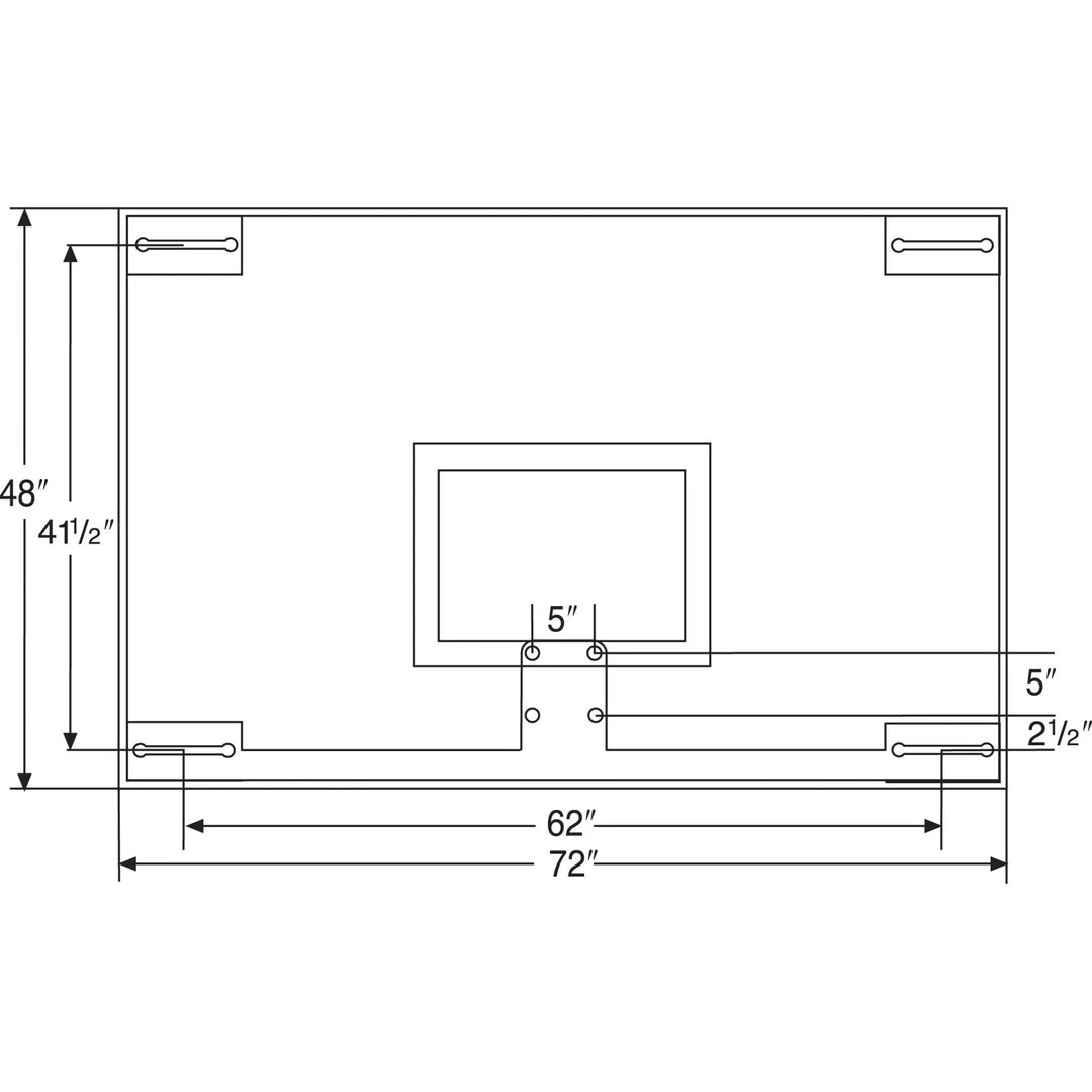 Bison 48″ X 72″ Unbreakable Tall Glass Backboard BA48XL Specialty Tempered Glass Backboards 5 Bison 48″ X 72″ Unbreakable Tall Glass Backboard BA48XL Specialty Tempered Glass Backboards