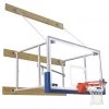 Bison Inc. Bison 8′-12′ Side Fold Competition Wall Mounted Basketball Hoop Wall And Mount Basketball Goal System