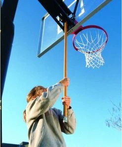 Bison Inc. Adjustable In-Ground Basketball Goal System Bison All Conference QwikChange 4″ Adjustable Basketball Hoop