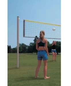 Bison Inc. Bison Aluminum Recreational Volleyball System Volleyball Recreational Net Systems