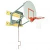 Bison Inc. Bison Fan Shaped Adjustable Steel Wall Mounted Basketball Hoop Wall And Mount Basketball Goal System