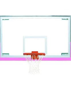 Bison Inc. 42″ X 72″ Standard Glass Backboard Specialty Tempered Glass Backboards