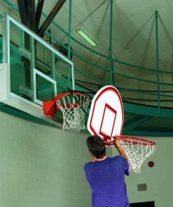 Bison Inc. 6-In-1 Easy Up Youth Mini Goal Youth Basketball Training Goal System