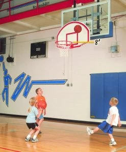 Bison Inc. 6-In-1 Easy Up Youth Mini Goal Youth Basketball Training Goal System